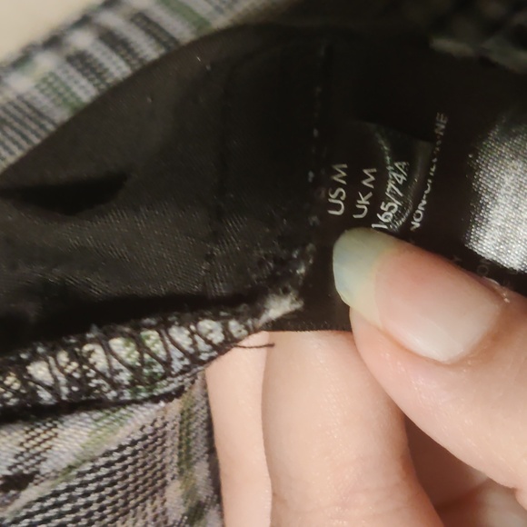Urban Outfitters Urban Renewal Remnants High-Rise Plaid Trouser Pant Size M - Picture 6 of 9